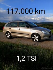 Škoda Fabia kombi 1,2 Tsi 117.000 km