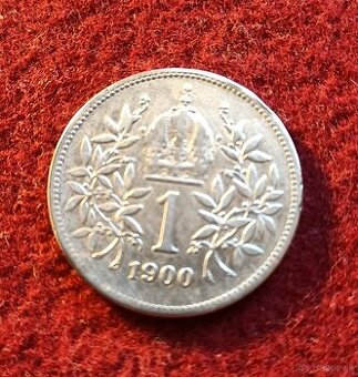 1 koruna 1900 bz