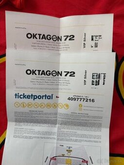 LISTKY VIP SILVER OKTAGON 72 (2ks)
