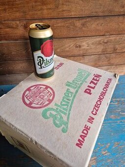 Pivná škatuľa Pilsner Urquell