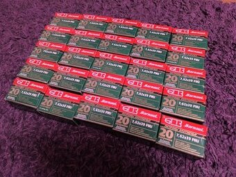 Kupim strelivo Barnaul 7,62x39 FMJ alebo HP