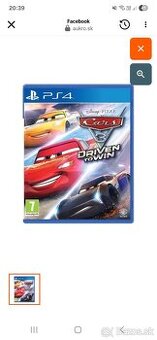 Cars 3 Driven to Win PS4