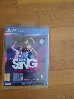 Predám Let's Sing 2023 + 2 mikrofón (PS4)