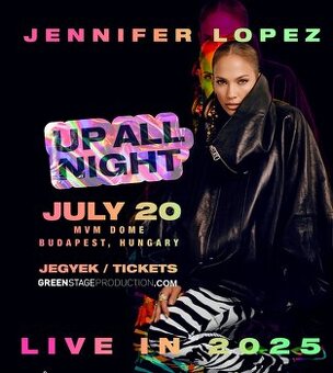 Jennifer Lopez - Budapest 20.7.2025