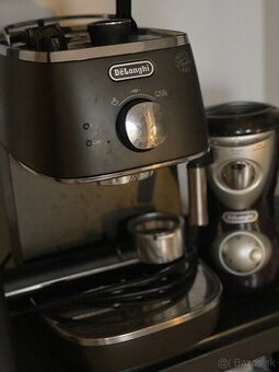 DeLonghi eci 341.bk + DeLonghi mlynček