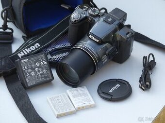 NIKON COOLPIX P510 Silver; 16 Mpix, 42xopt (24–1 000 mm)