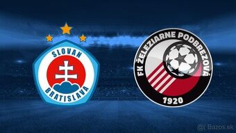 2x lístok ⚽️ ŠK Slovan vs Podbrezová 2.8. (Niké liga)