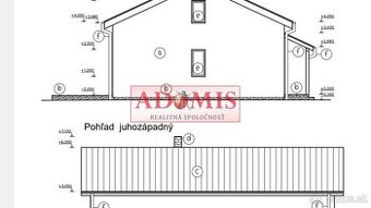 ADOMIS - predám pekný stavebný pozemok 820m2,projekt,všetky