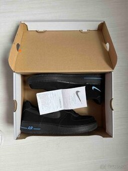 Nike Air Force 1, veľkosť 44 čierné farby