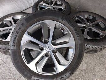 Alu disky 5x114,3 r16 na Hyundai i30 letné pneu 205/55 r16