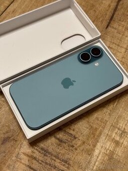 Apple iPhone 16 Teal Green 256GB, Top stav , Záruka