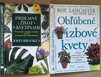 Knihy Príjemný Život s Kvetinami Obľúbené Izbové Kvety