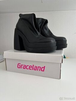 Kotnikove cizmy Bershka, vel. 36