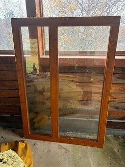 Predám drevene fixne okná