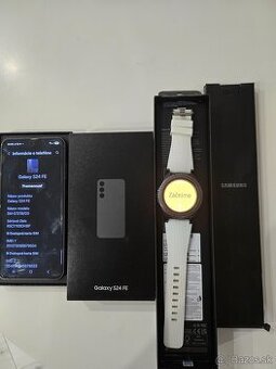 Samsung S24FE k tomu samsung hodinky S3 frontier