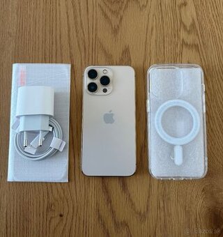 iPhone 13 Pro 256 gb Gold v záruke + príslušenstvo - 1