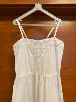 2x šaty na ramienka