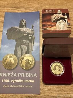 Zlatá minca 2011 Nitrianske knieža Pribina