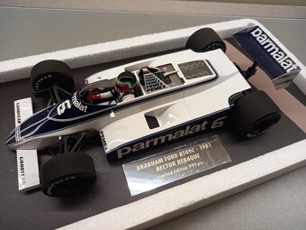 F1 BRABHAM FORD BT49C HECTOR REBAQUE 1981 MINICHAMPS 1:18