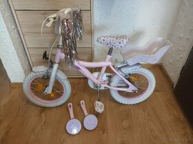 Predam detský dievčenský bicykel 14 " kolesa