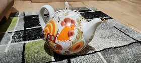 Čajník ruský porcelán
