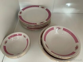 Porcelánové taniere a misky