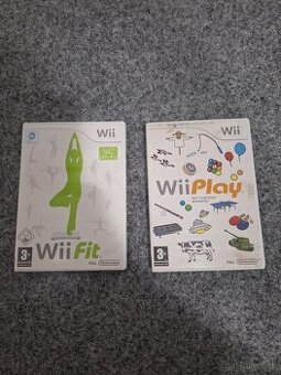 Wii Fit a Wii Play