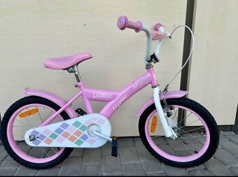 Ružový dievčenský bicykel Debbie