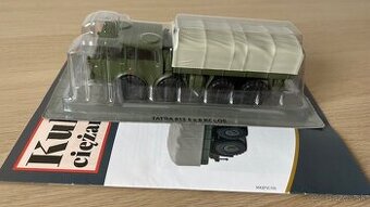 TATRA 813 8x8 KOLOS 1/43 DeaGostini + polepy ČSĽA