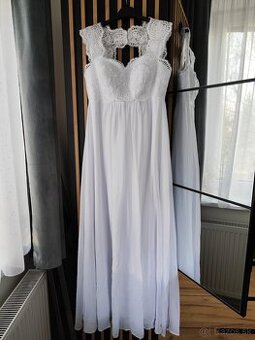 Boho svadobné šaty veľ.M
