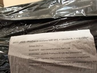 Protherm zostava + zásobník + regulátor