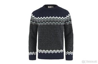 Vlnený sveter Fjallraven Ovik Knit Sweater M Arctic Green