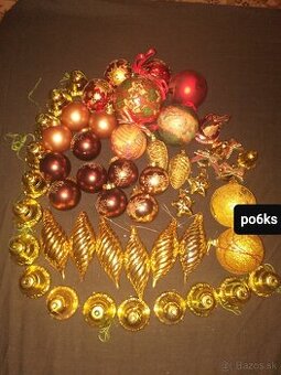 Vianočné ozdoby+reťaze