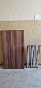 Dosky DUROPAL farba SLIVKA a stolové nohy