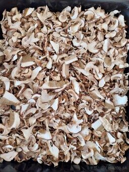Sušené huby, hríby