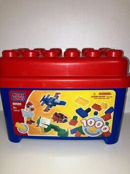 Vyse 1200 ks dielikov, kociek zn. Mega Blocks