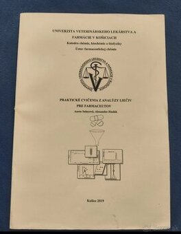 Skriptá uvlf farmácia praktické cvičenia z analýzy liečiv pr - 1