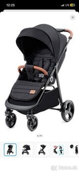 Športovy kočík Kinderkraft Grande Plus Black