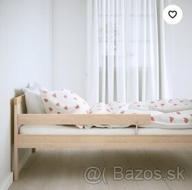 Drevená detská posteľ IKEA 70x160, komplet - 1