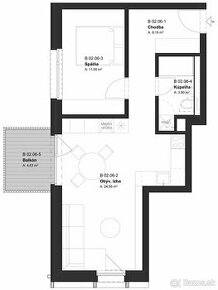 (BD2_02.06) 2-izbový byt v projekte KRÁSNE V KRÁSNE - Kr