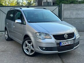 VOLKSWAGEN TOURAN 1.9TDI 77KW 7-MIESTNE 2007 KLÍMA TEMPOMAT