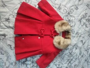 Kabátik červený