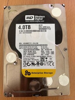 HDD WD 4TB sata 6Gbps