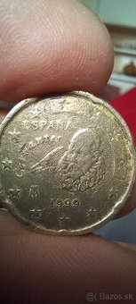 20eurocent chyboražba unikát
