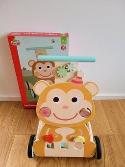 Drevene chodítko pre najmenších