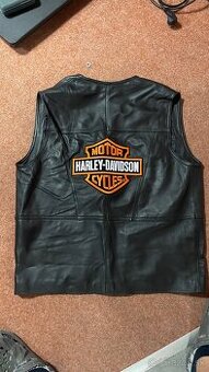 Kožená vesta HARLEY DAVIDSON