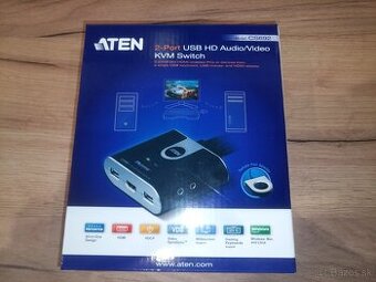 kvm switch pre 2 pocitace a 1 monitor