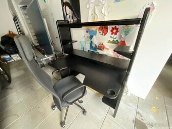 IKEA stol, stolicka, predlzovacka, led pasik
