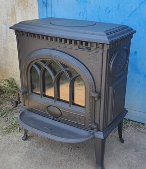 Liatinové kachle Jotul F 3 TD čierný lak