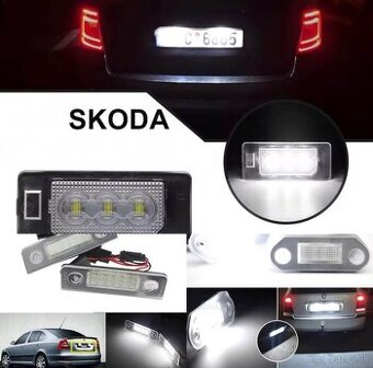 LED ŠPZ osvetlenie Škoda, Seat, VW